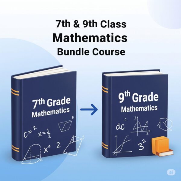 7th & 9th Math bundle course